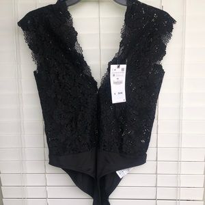 NWT Lace Zara Bodysuit